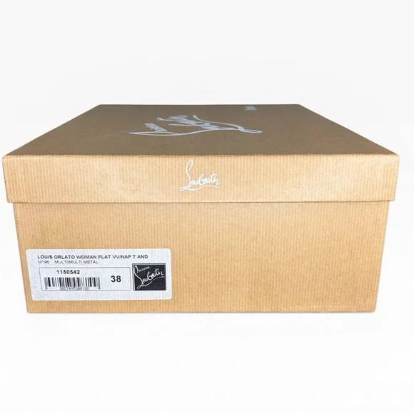 Christian Louboutin Multicolor Studded Women’s High-Top Sneakers Size 38 - Picture 11 of 11